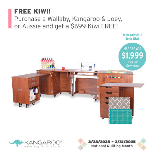 Aussie Sewing Cabinet by Kangaroo