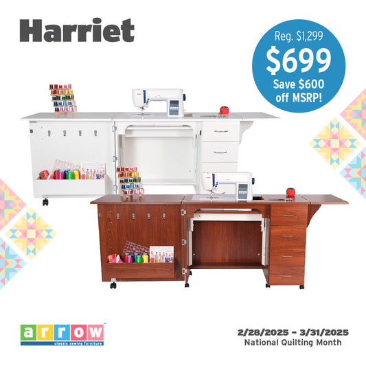 Harriet Sewing Cabinet by Arrow Sewing™