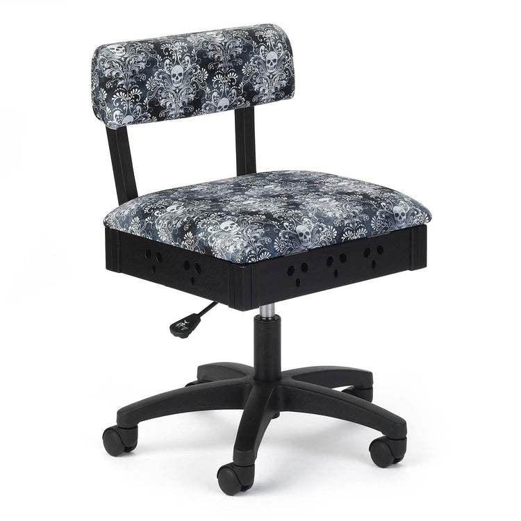 Arrow Hydraulic Sewing Chair in Cats Meow Fabric